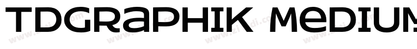 TDGraphik Medium字体转换